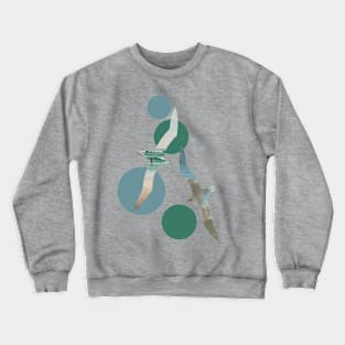 Seagull Polka Crewneck Sweatshirt